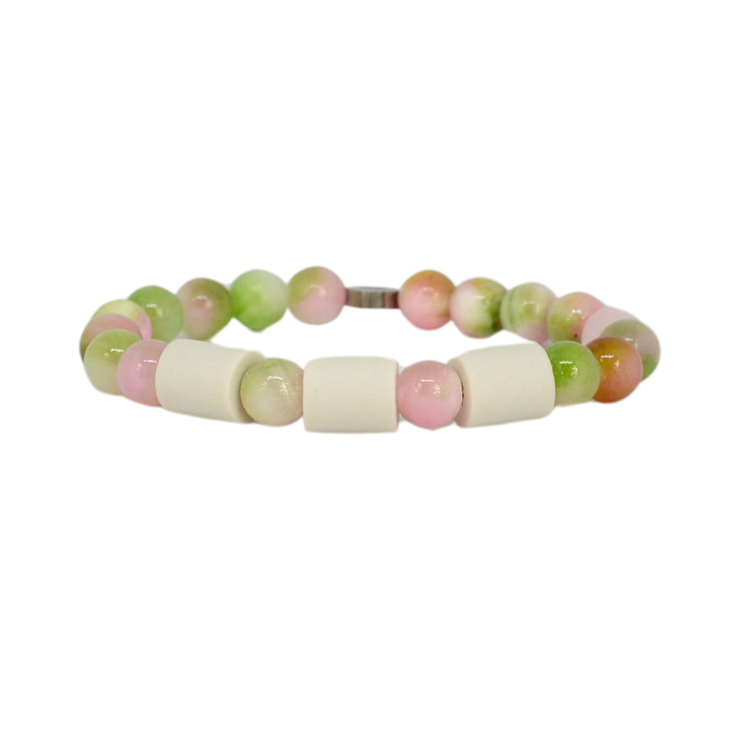 Grön/rosa persisk kalcedon