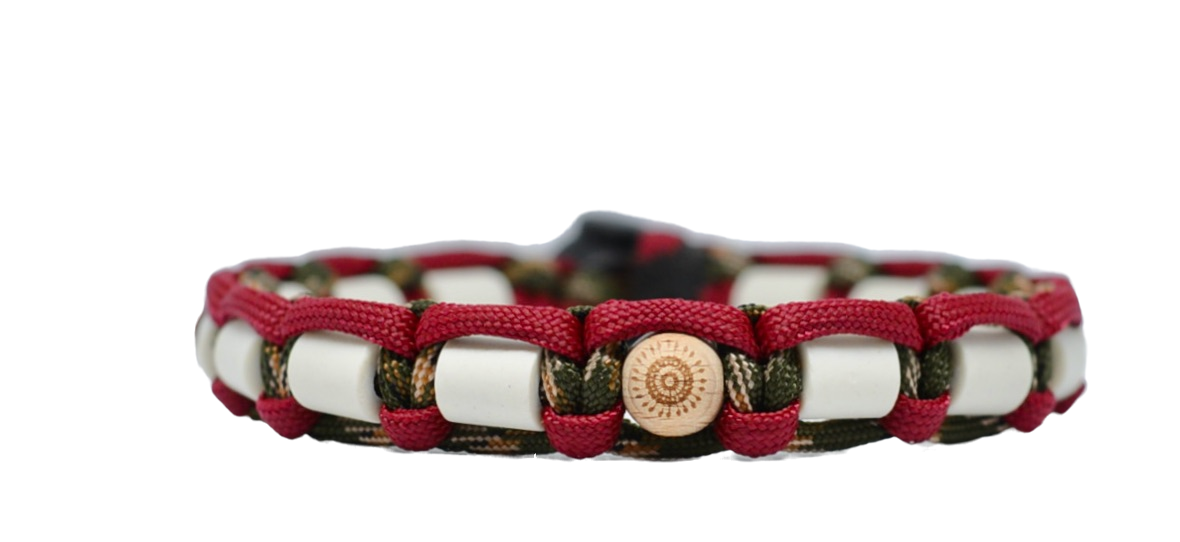 DJURHALSBAND RÖD/GRÖN KOLLEKTION