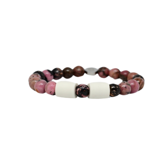 Rhodonite Svart/Rosa