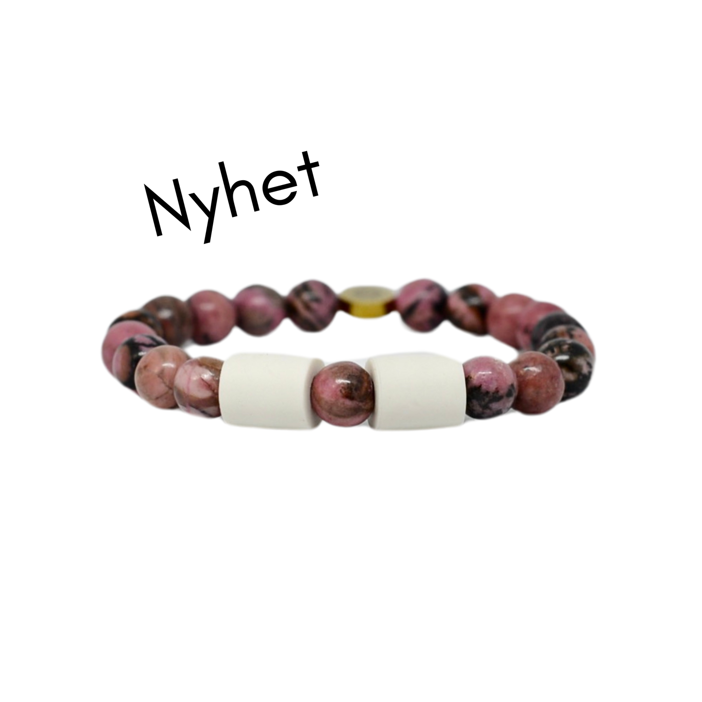 Rhodonite Svart/Rosa
