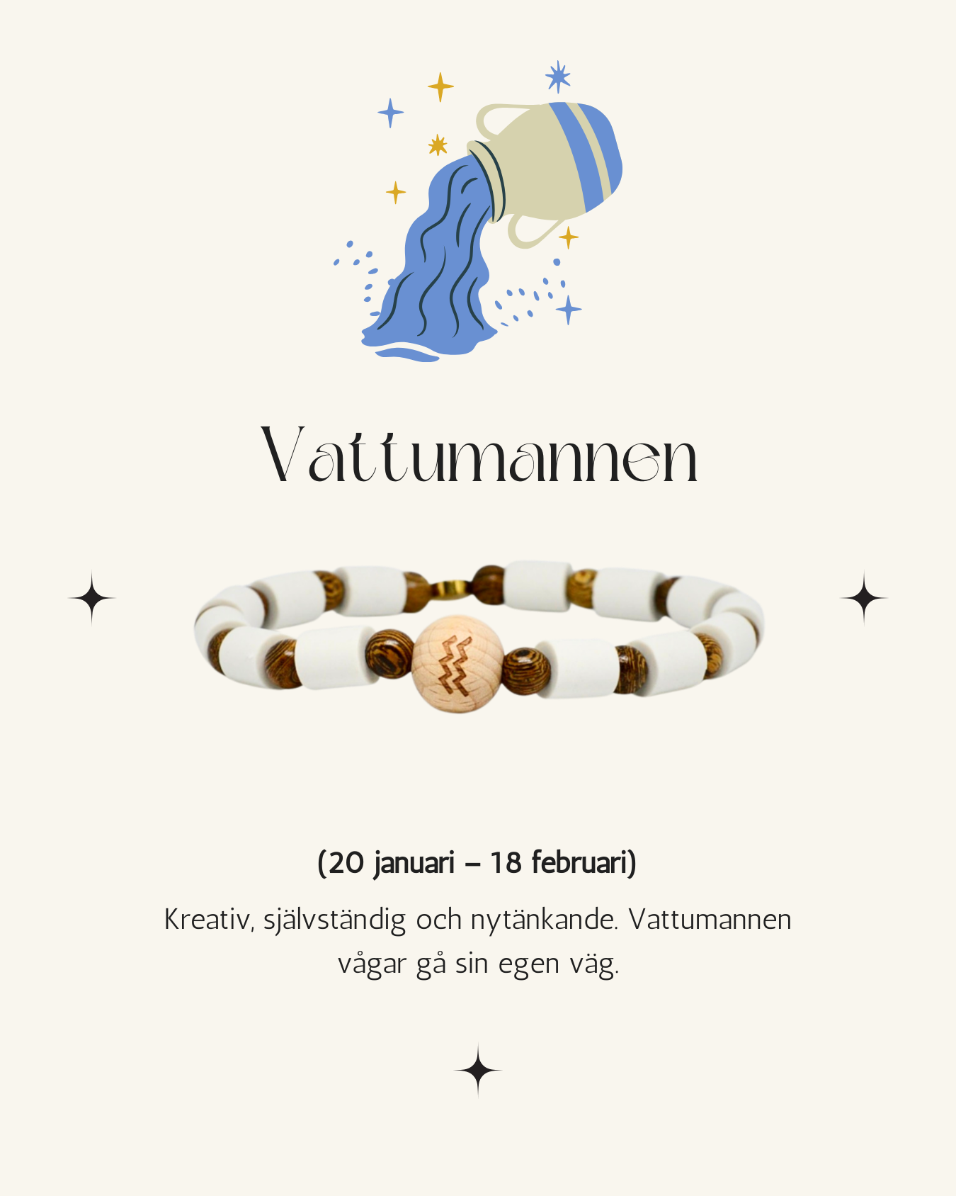 Fotlänk - Vattumannen