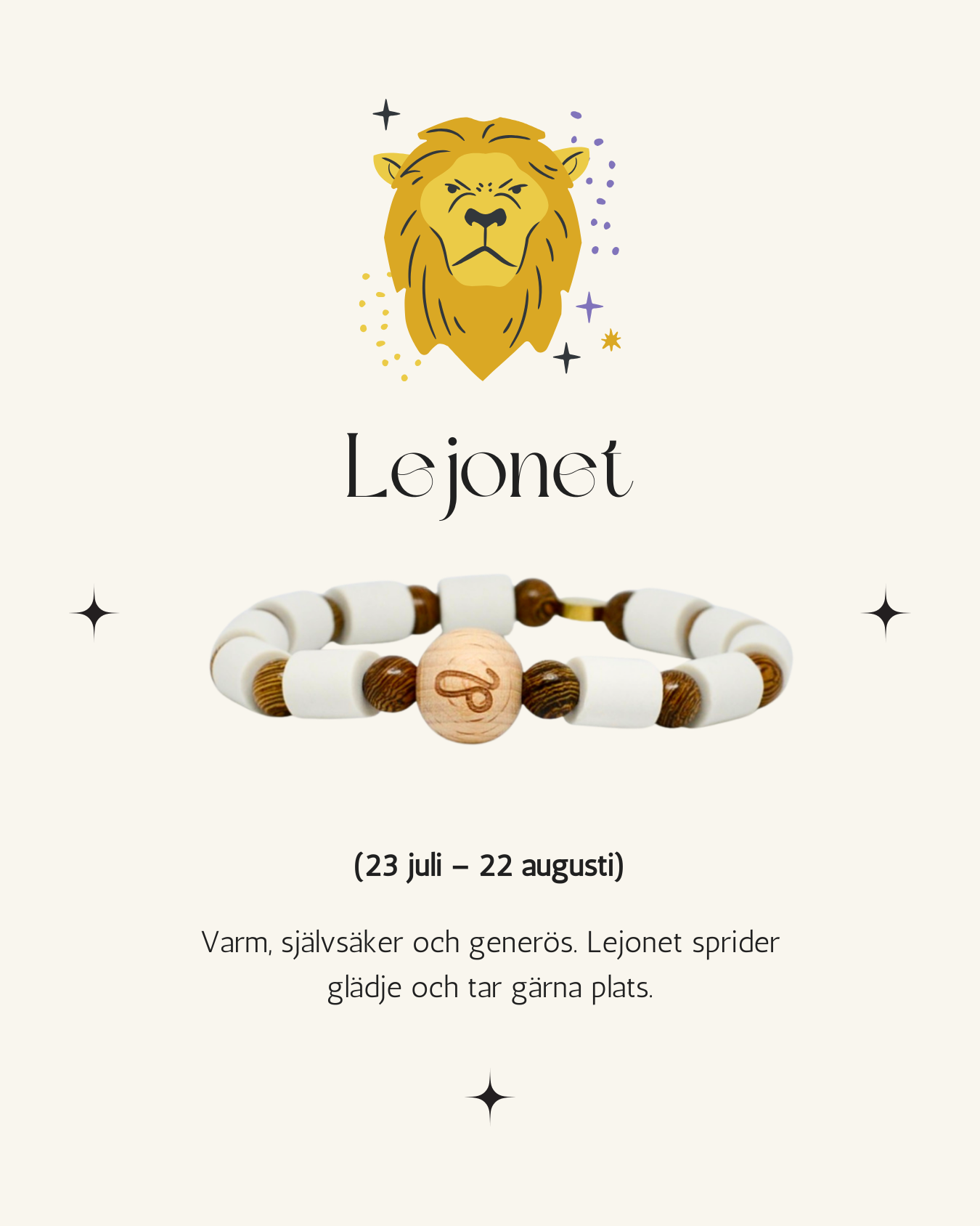 Fotlänk - Lejonet